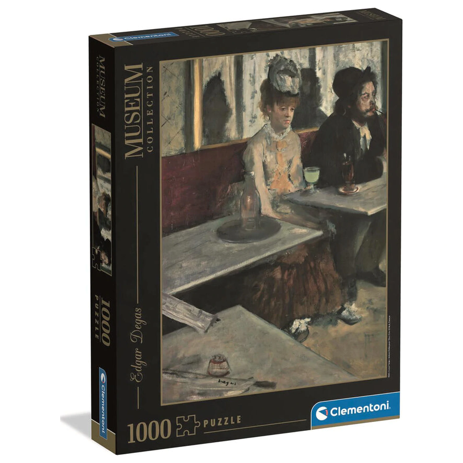 Museum Orsay Degas, "Dans Un Ca" sestavljanka 1000 kosov fotografija izdelka