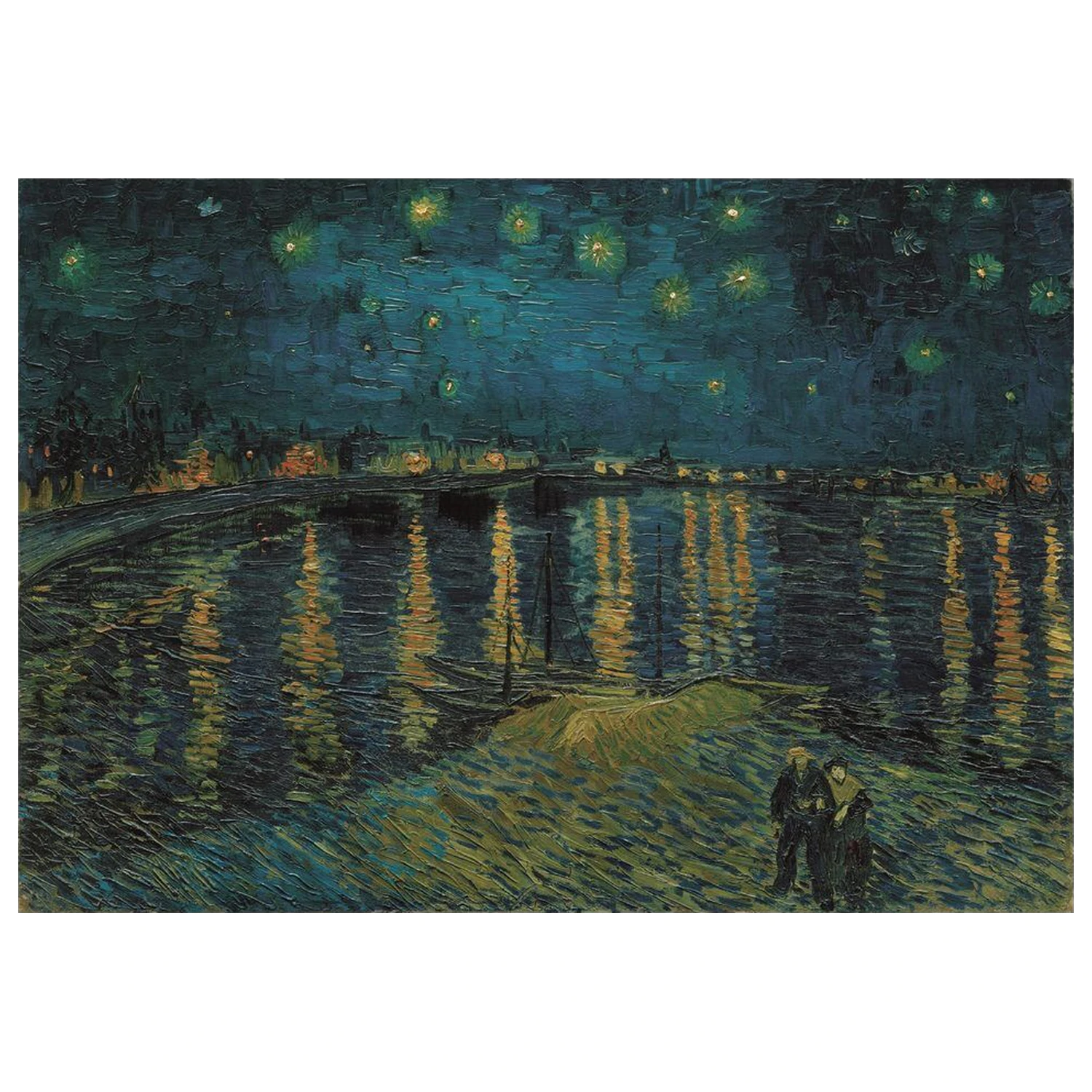 Museum Orsay Van Gogh sestavljanka 1000 kosov fotografija izdelka