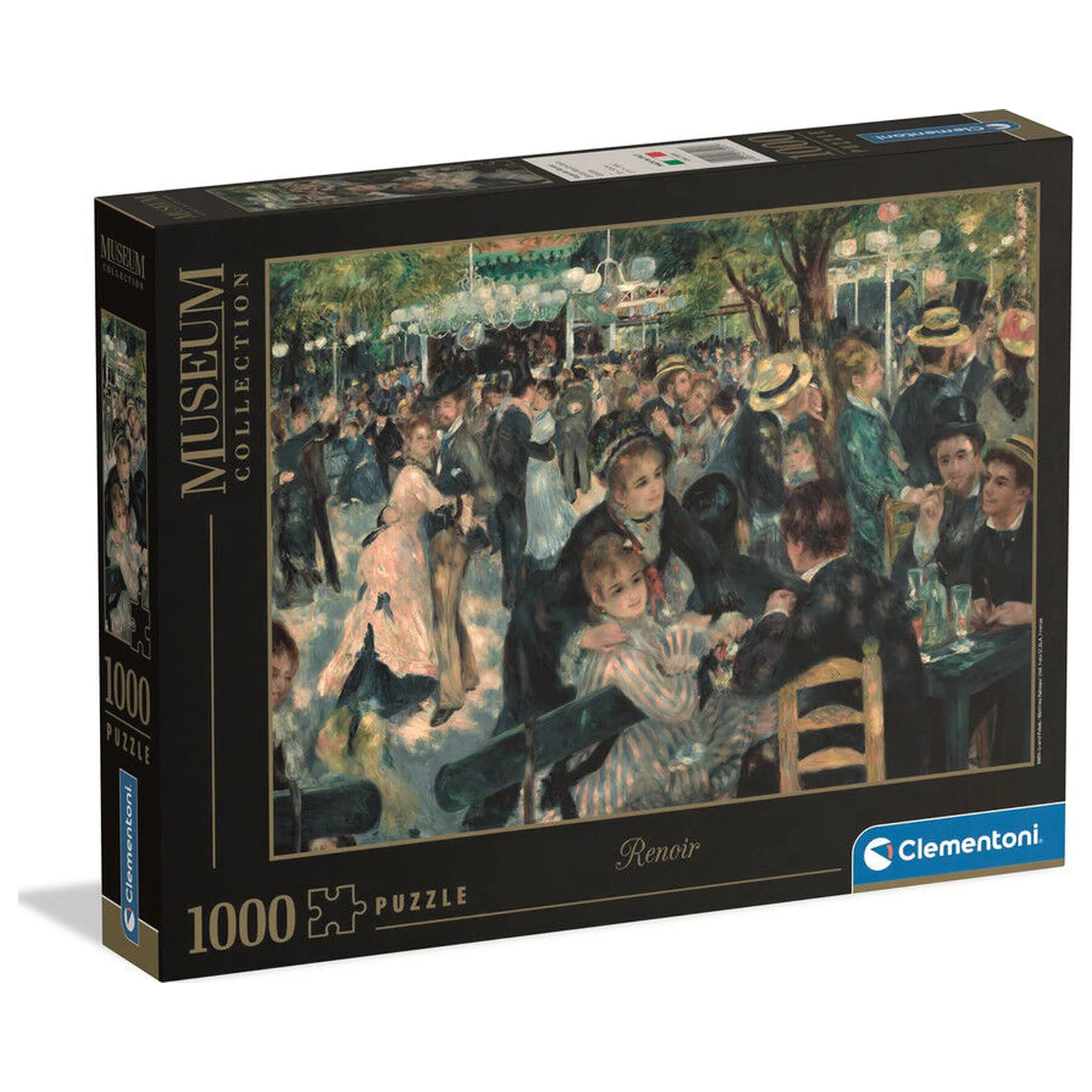 Museum Renoir-Bal Du Moulin De La G.M sestavljanka 1000 kosov fotografija izdelka