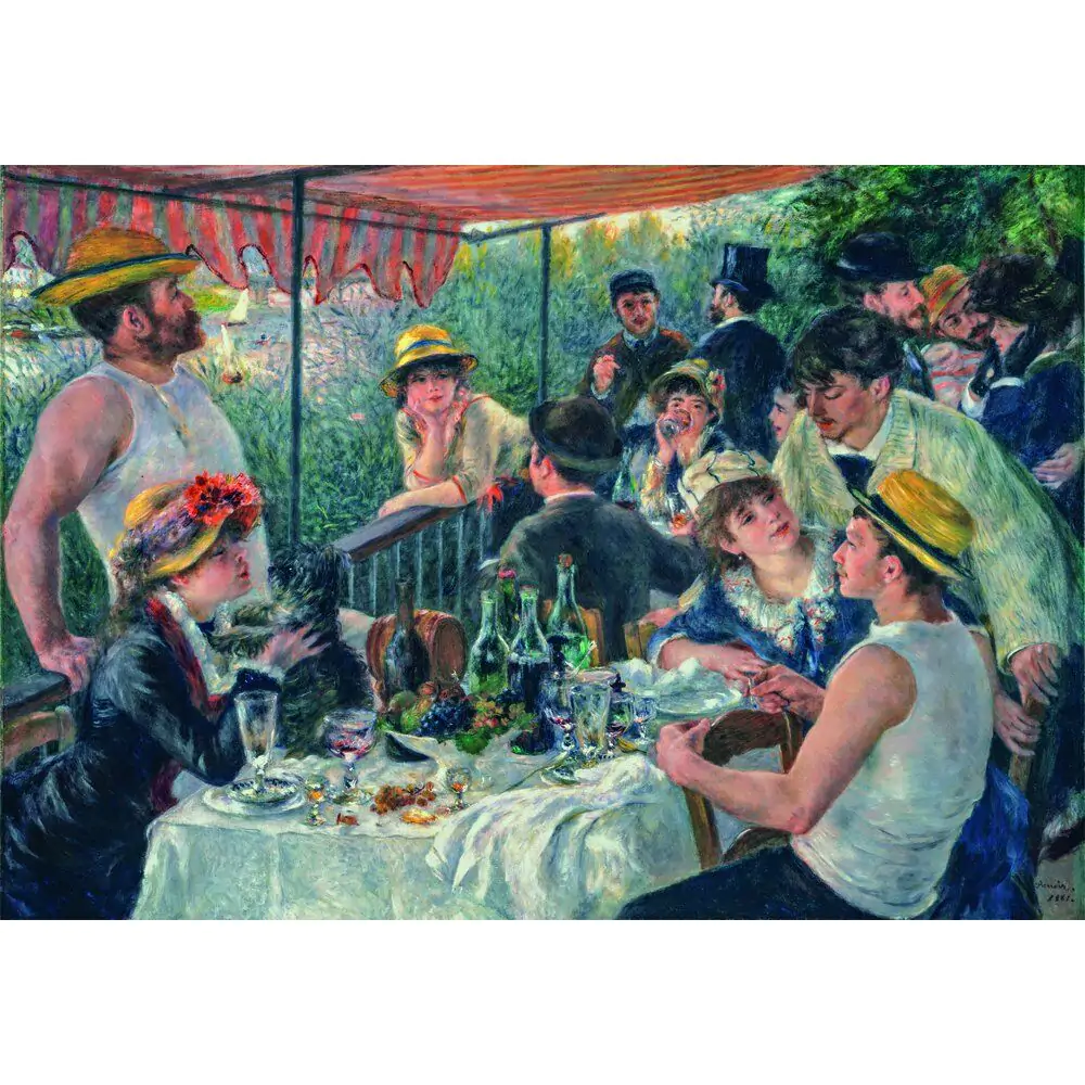 Museum Renoir Luncheon of the Boating Party sestavljanka 1000pcs fotografija izdelka