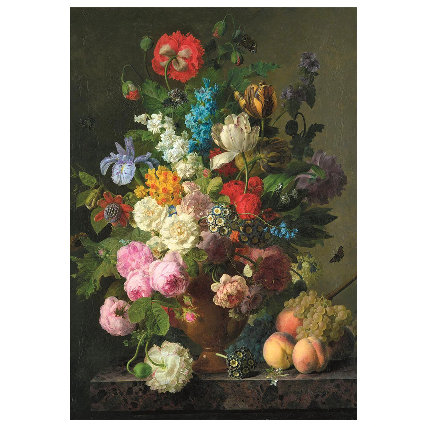 Museum Van Dael - Vase De Fleur sestavljanka 1000 kosov fotografija izdelka
