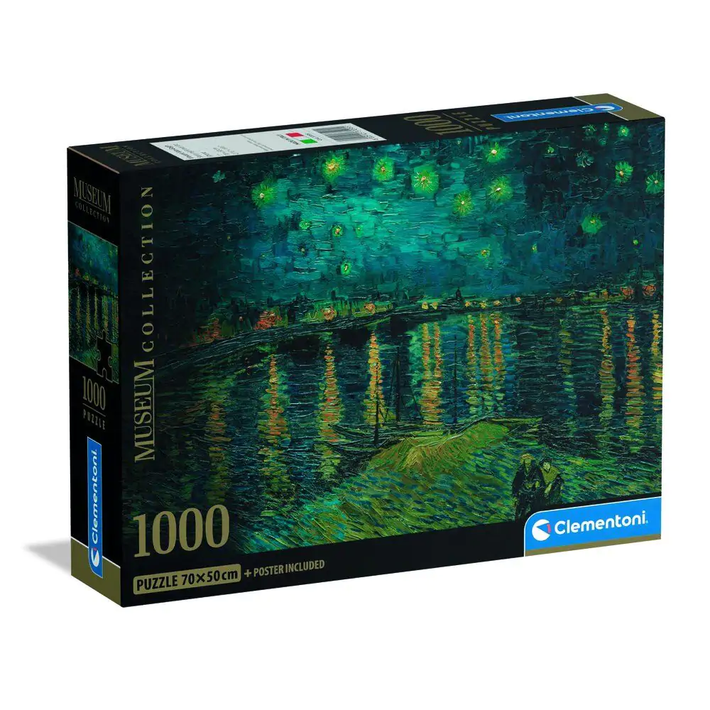 Museum Van Gogh Starry Night Over the Rhone sestavljanka 1000pcs fotografija izdelka