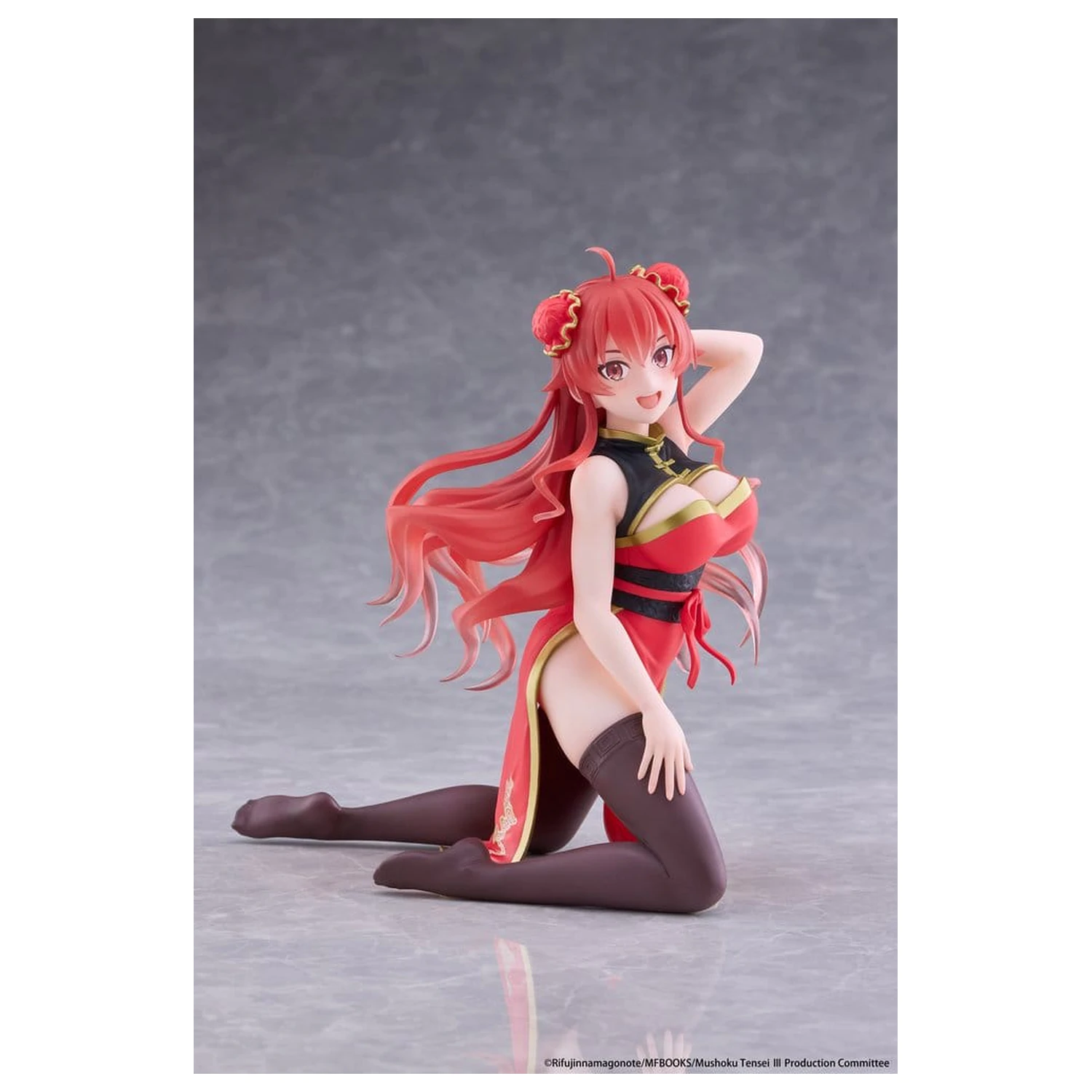 Mushoku Tensei: Jobless Reincarnation Desktop Cute PVC figurica Eris Greyrat (Chinese Dress Ver.) 13 cm fotografija izdelka