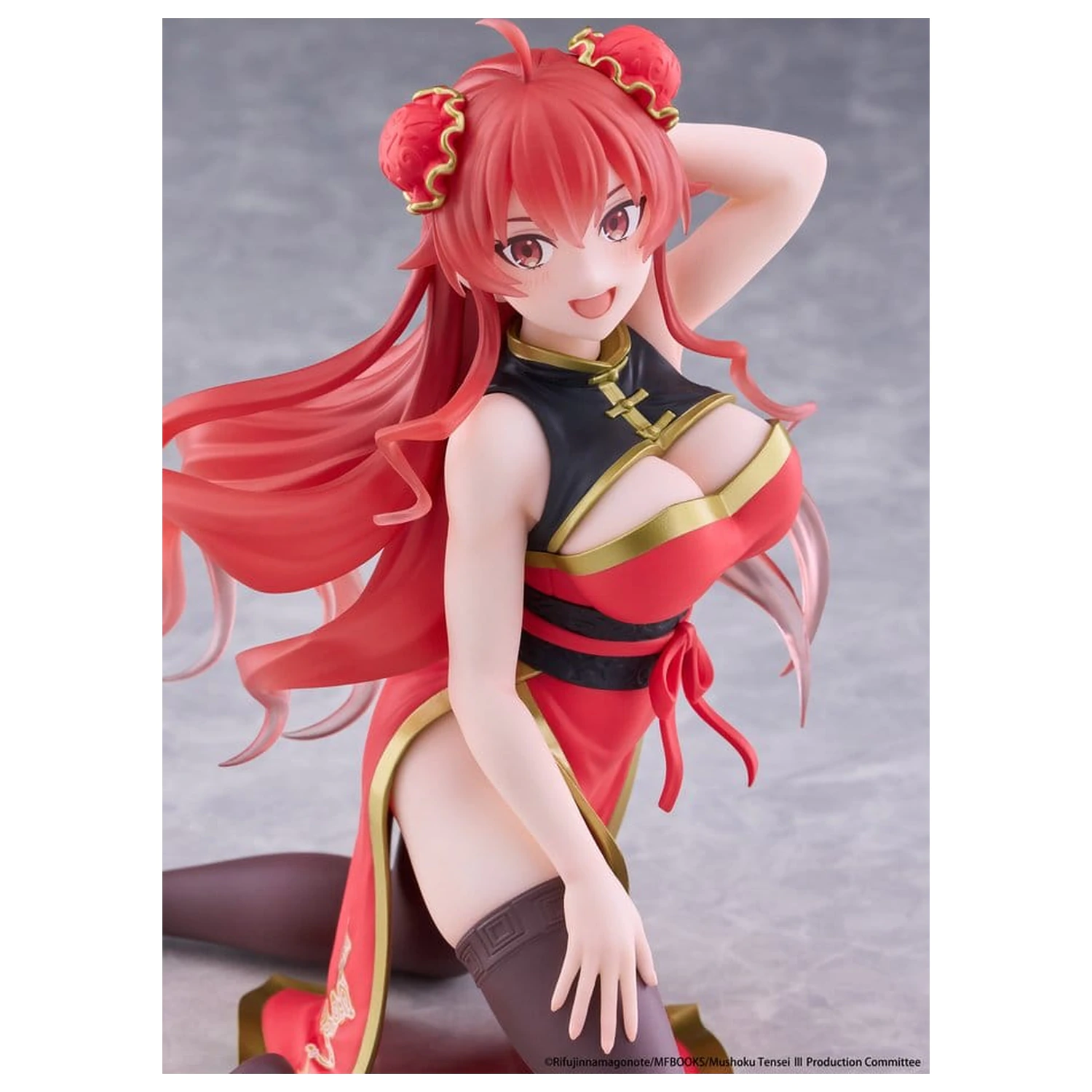 Mushoku Tensei: Jobless Reincarnation Desktop Cute PVC figurica Eris Greyrat (Chinese Dress Ver.) 13 cm fotografija izdelka