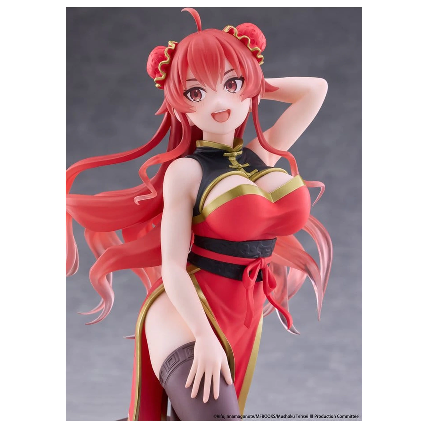 Mushoku Tensei: Jobless Reincarnation Desktop Cute PVC figurica Eris Greyrat (Chinese Dress Ver.) 13 cm fotografija izdelka