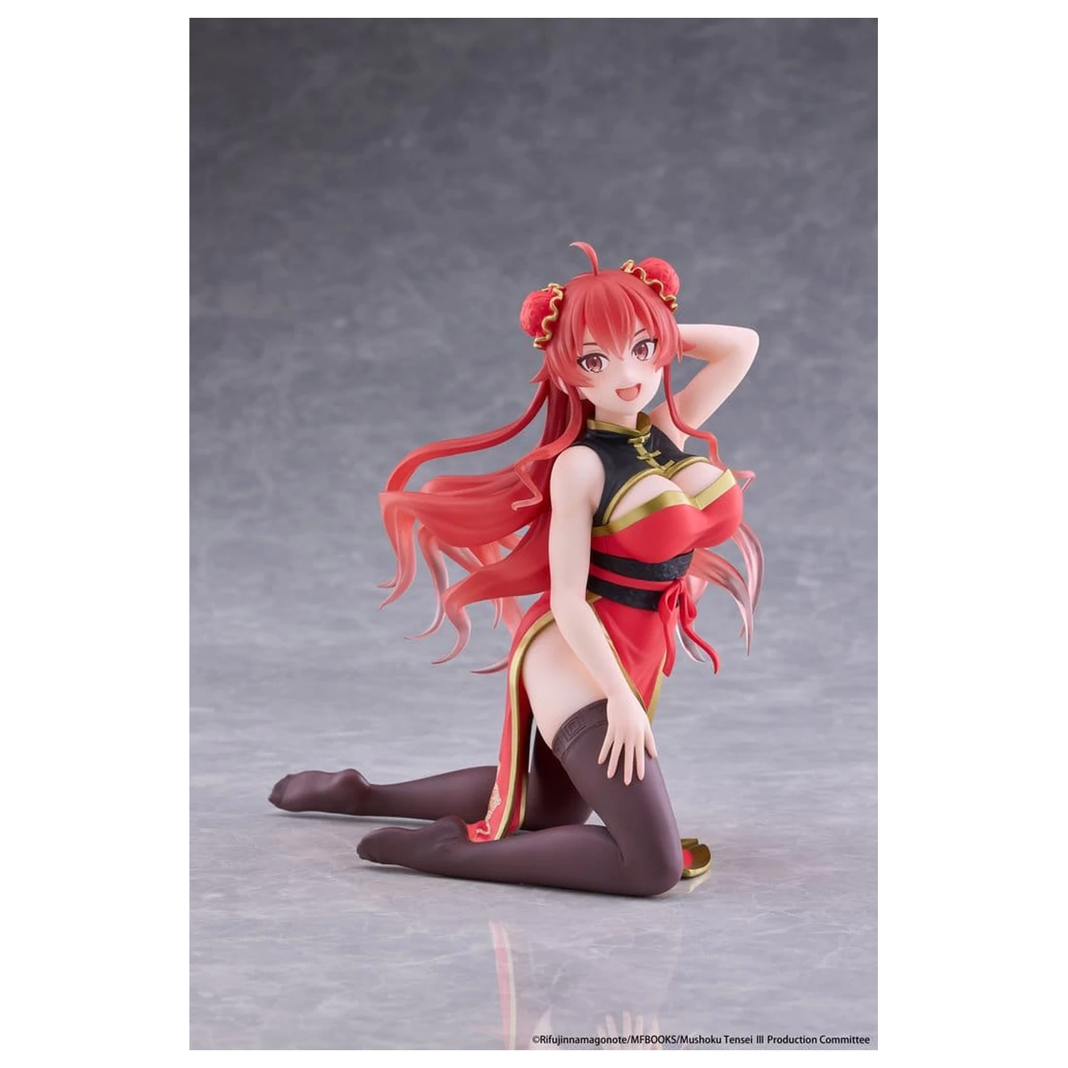 Mushoku Tensei: Jobless Reincarnation Desktop Cute PVC figurica Eris Greyrat (Chinese Dress Ver.) 13 cm fotografija izdelka