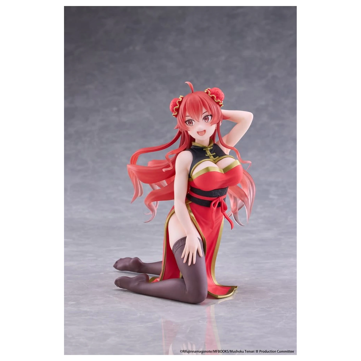 Mushoku Tensei: Jobless Reincarnation Desktop Cute PVC figurica Eris Greyrat (Chinese Dress Ver.) 13 cm fotografija izdelka