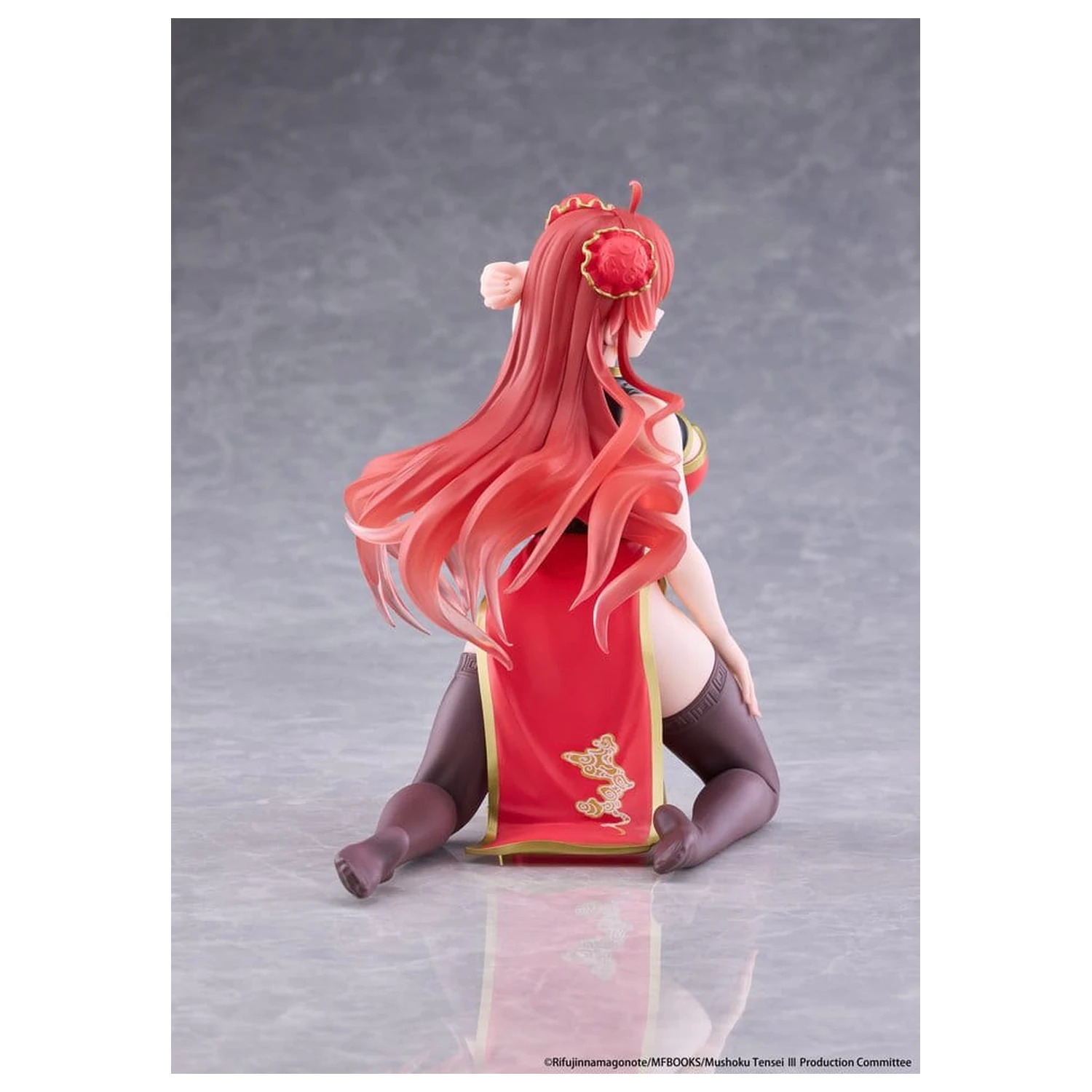 Mushoku Tensei: Jobless Reincarnation Desktop Cute PVC figurica Eris Greyrat (Chinese Dress Ver.) 13 cm fotografija izdelka