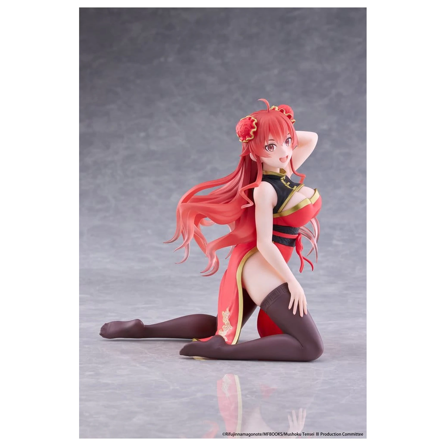 Mushoku Tensei: Jobless Reincarnation Desktop Cute PVC figurica Eris Greyrat (Chinese Dress Ver.) 13 cm fotografija izdelka