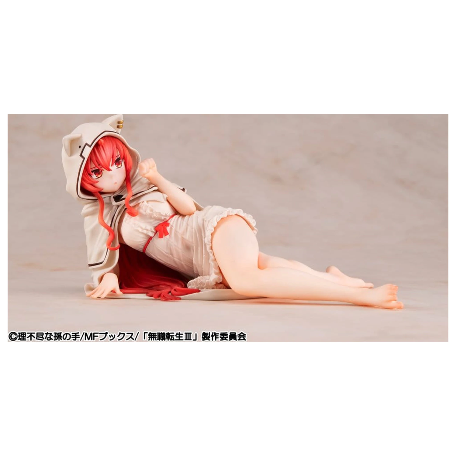 Mushoku Tensei: Jobless Reincarnation Melty Princess PVC figura Eris Sleep with Eris Ver. Palm Size 12 cm fotografija izdelka