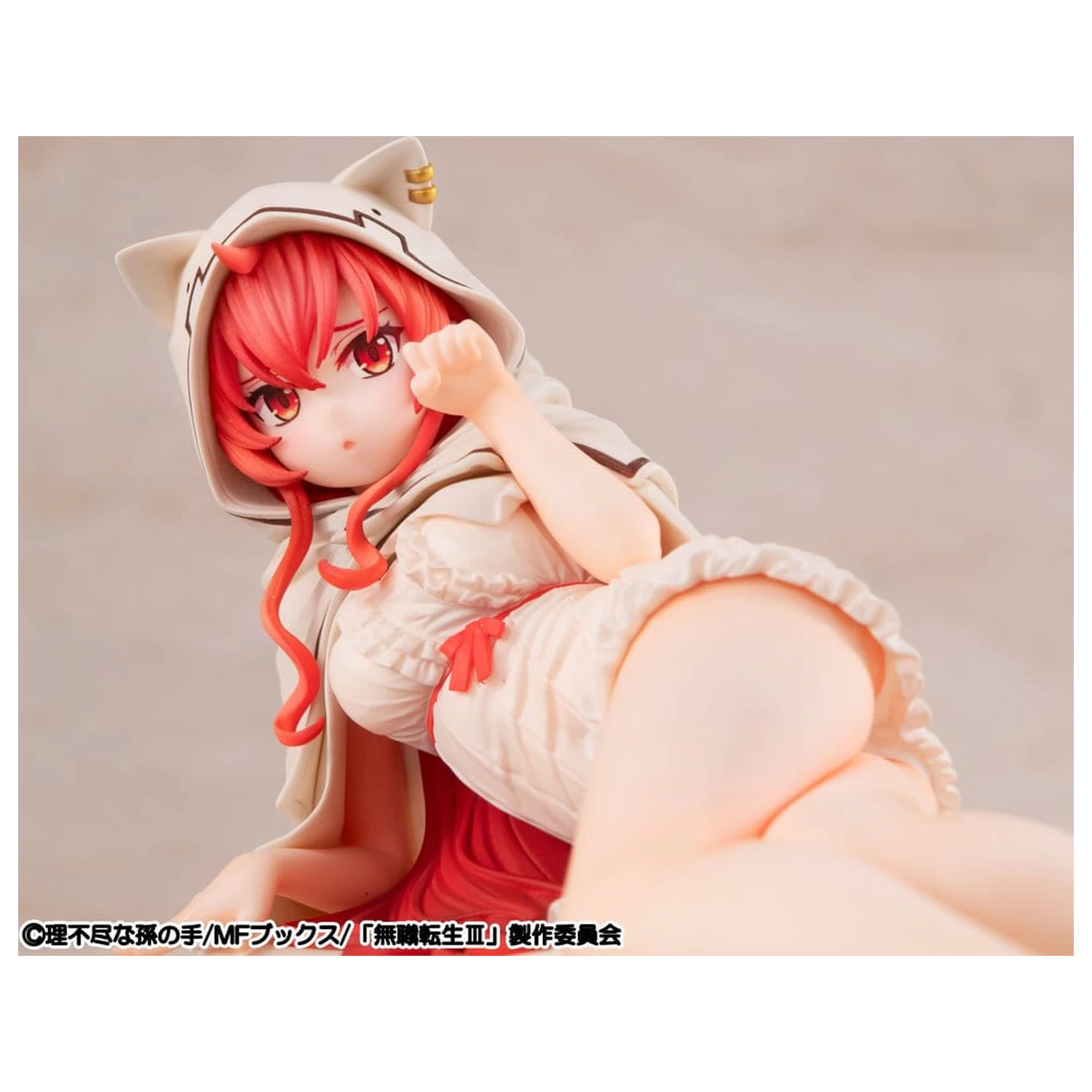 Mushoku Tensei: Jobless Reincarnation Melty Princess PVC figura Eris Sleep with Eris Ver. Palm Size 12 cm fotografija izdelka