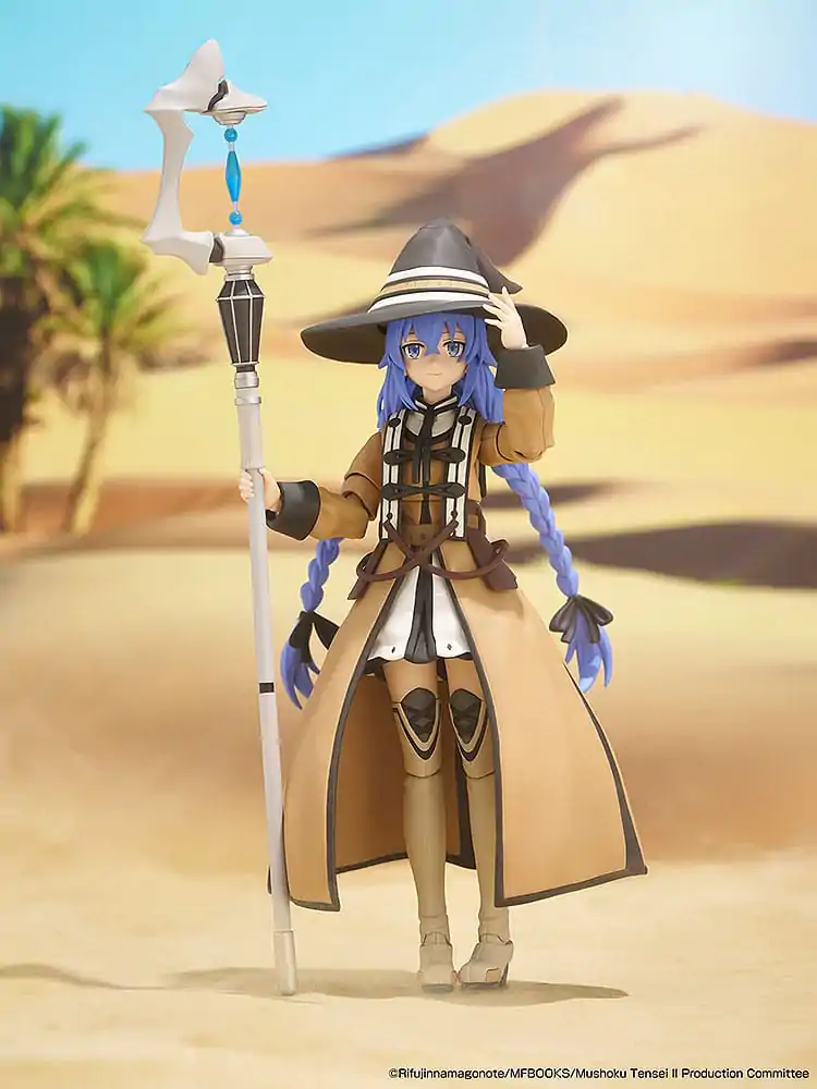 Mushoku Tensei Komplet plastičnega modela Roxy Migurdia 15 cm fotografija izdelka