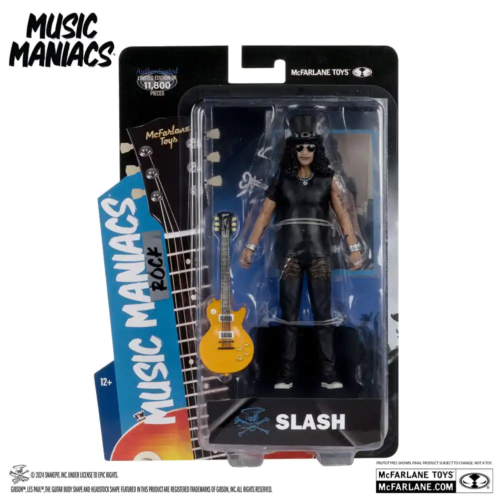 Music Maniacs Rock Akcijska Figura Slash 15 cm fotografija izdelka