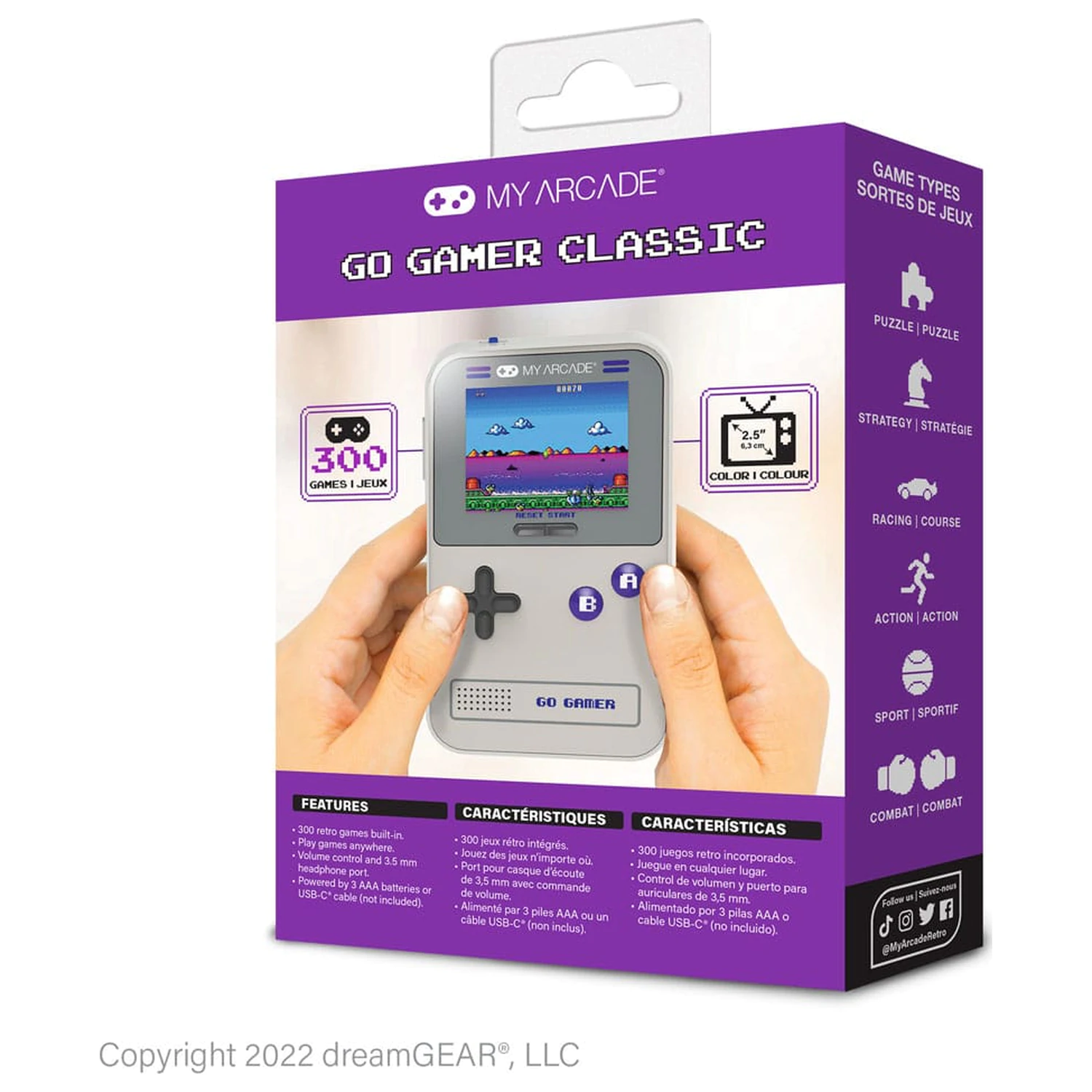 My Arcade Prenosni igralni sistem Go Gamer Classic fotografija izdelka