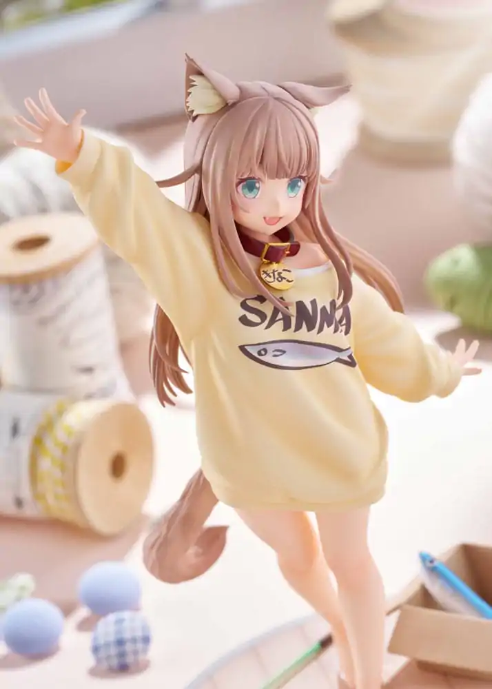 Kip Moj Maček Je Kawaii Punca 1/6 Kinako Play With Ver. AmiAmi Limited Edition 21 cm fotografija izdelka