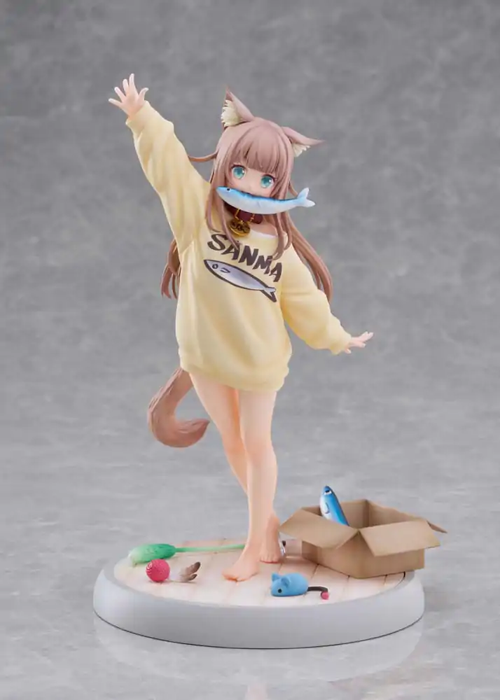 Kip Moj Maček Je Kawaii Punca 1/6 Kinako Play With Ver. AmiAmi Limited Edition 21 cm fotografija izdelka
