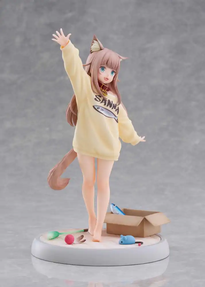 Kip Moj Maček Je Kawaii Punca 1/6 Kinako Play With Ver. AmiAmi Limited Edition 21 cm fotografija izdelka