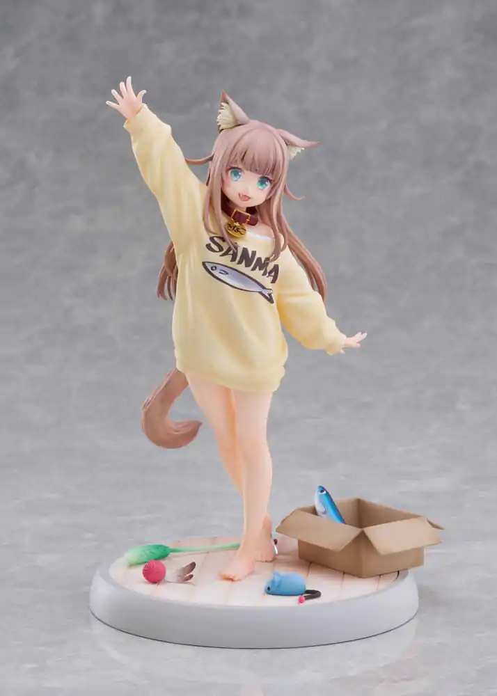 Kip Moj Maček Je Kawaii Punca 1/6 Kinako Play With Ver. AmiAmi Limited Edition 21 cm fotografija izdelka