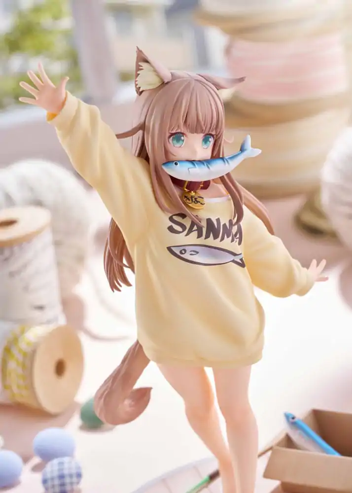 Kip Moj Maček Je Kawaii Punca 1/6 Kinako Play With Ver. AmiAmi Limited Edition 21 cm fotografija izdelka