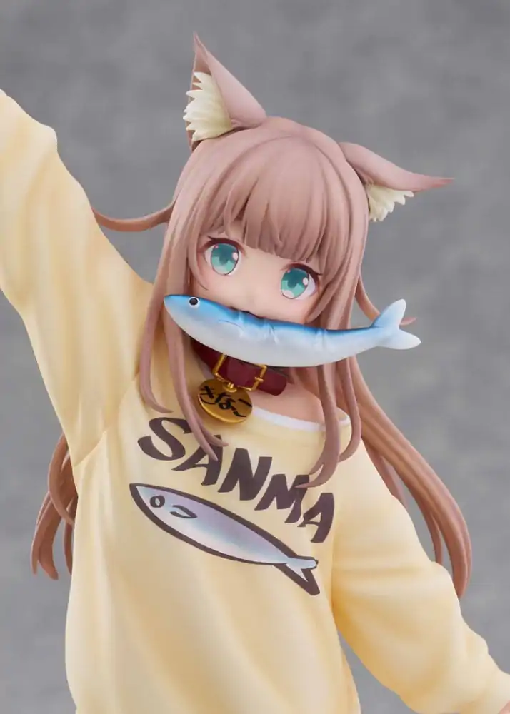Kip Moj Maček Je Kawaii Punca 1/6 Kinako Play With Ver. AmiAmi Limited Edition 21 cm fotografija izdelka