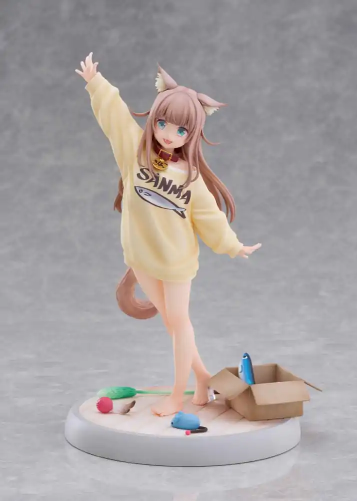 Kip Moj Maček Je Kawaii Punca 1/6 Kinako Play With Ver. AmiAmi Limited Edition 21 cm fotografija izdelka
