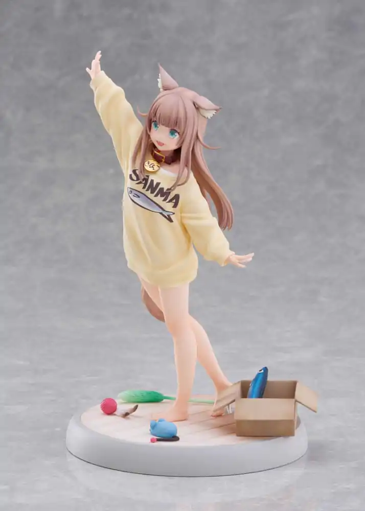 Kip Moj Maček Je Kawaii Punca 1/6 Kinako Play With Ver. AmiAmi Limited Edition 21 cm fotografija izdelka