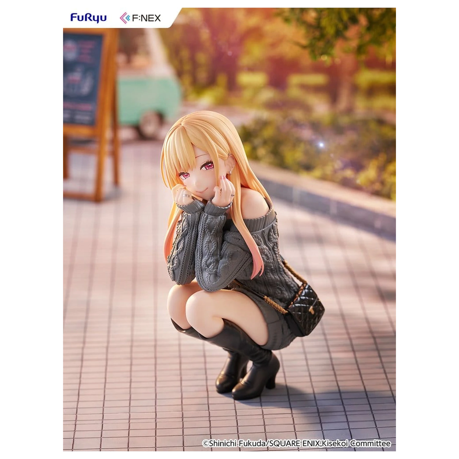 My Dress-Up Darling F:NEX PVC Figurica 1/6 Marin Kitagawa knit Ver. 16 cm fotografija izdelka
