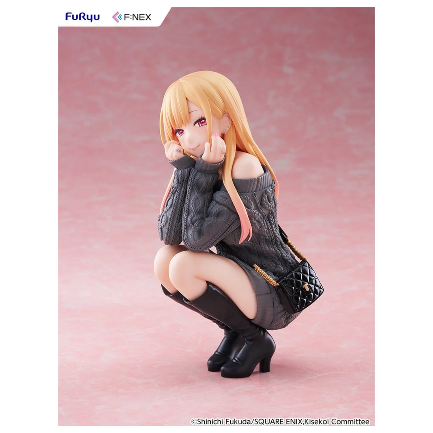 My Dress-Up Darling F:NEX PVC Figurica 1/6 Marin Kitagawa knit Ver. 16 cm fotografija izdelka
