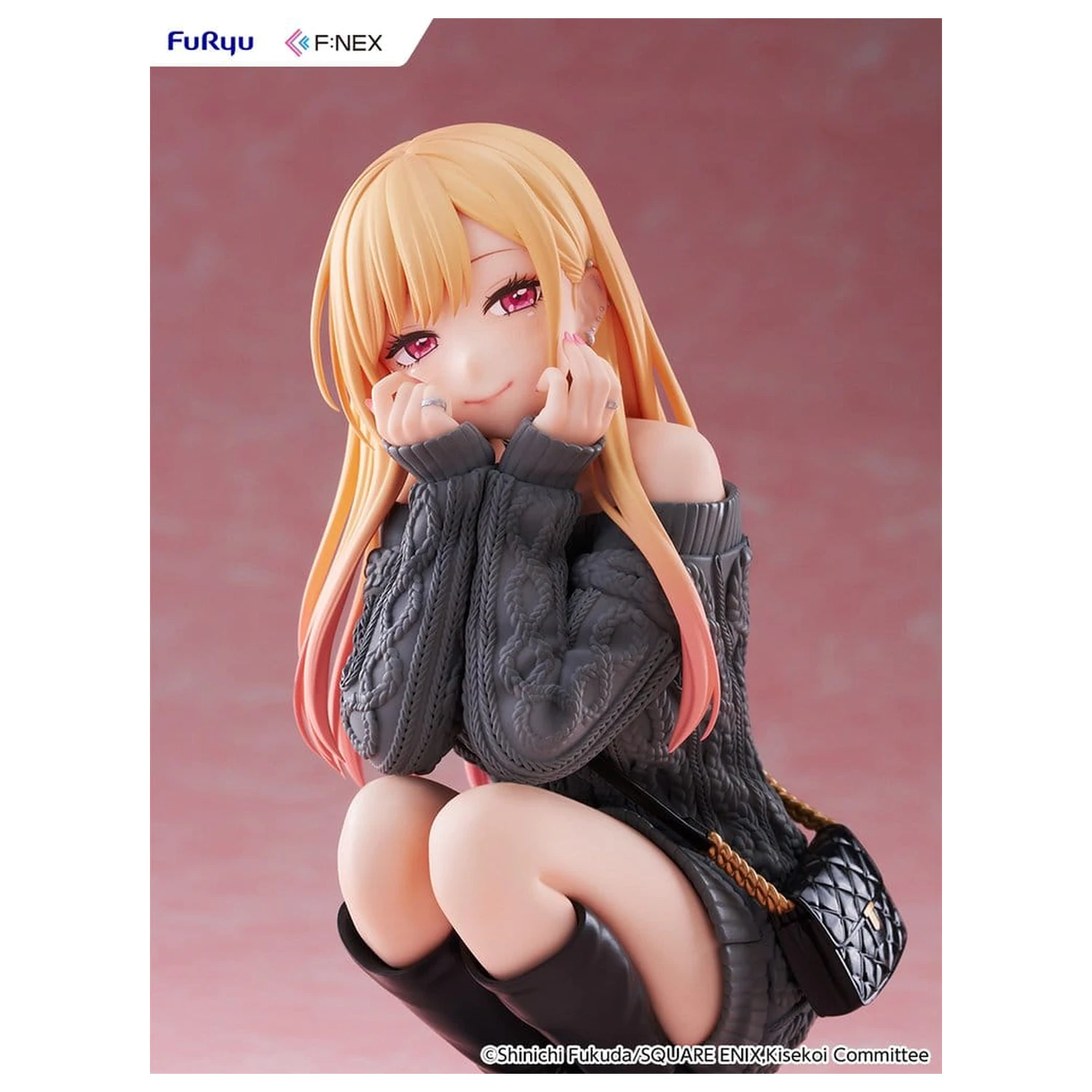 My Dress-Up Darling F:NEX PVC Figurica 1/6 Marin Kitagawa knit Ver. 16 cm fotografija izdelka