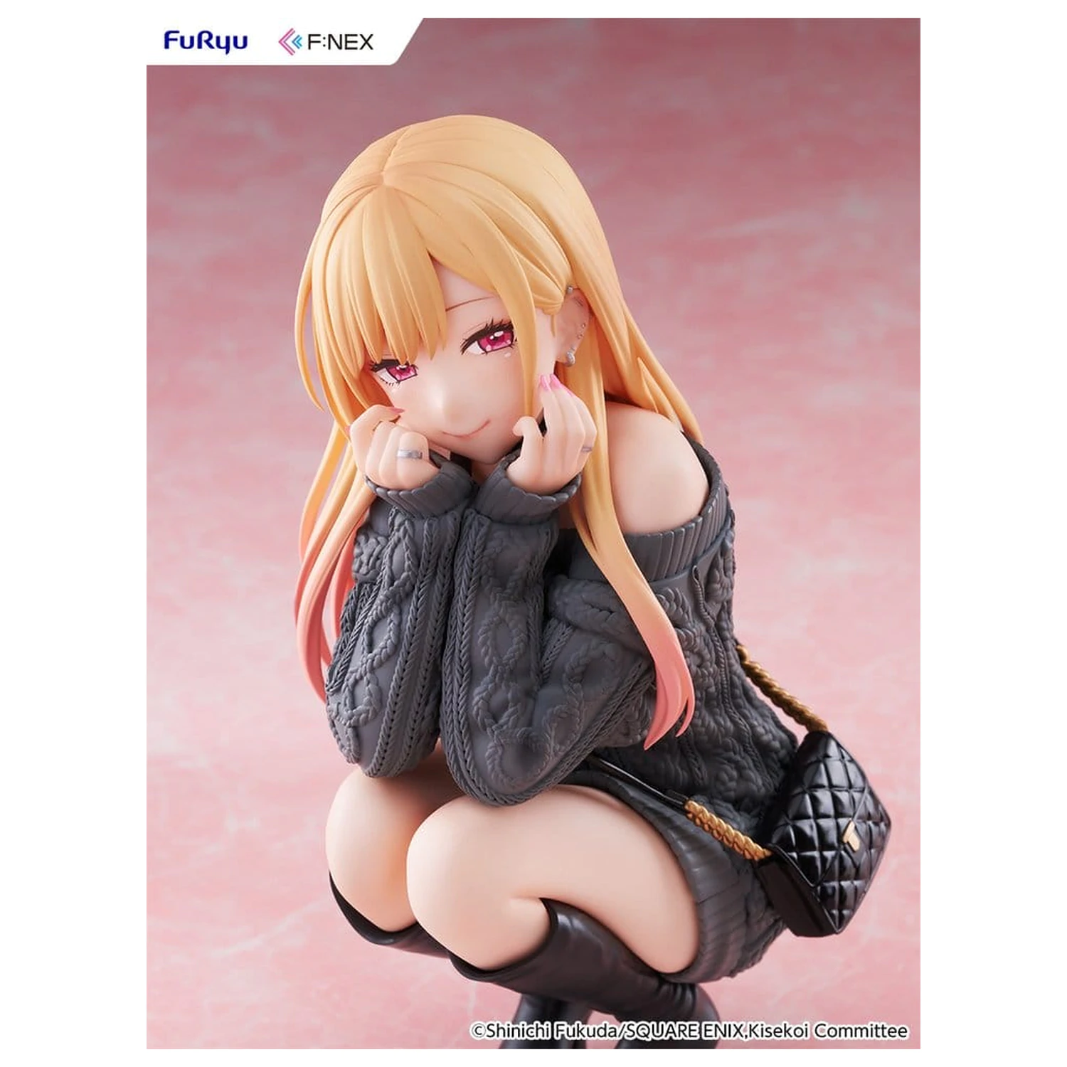 My Dress-Up Darling F:NEX PVC Figurica 1/6 Marin Kitagawa knit Ver. 16 cm fotografija izdelka