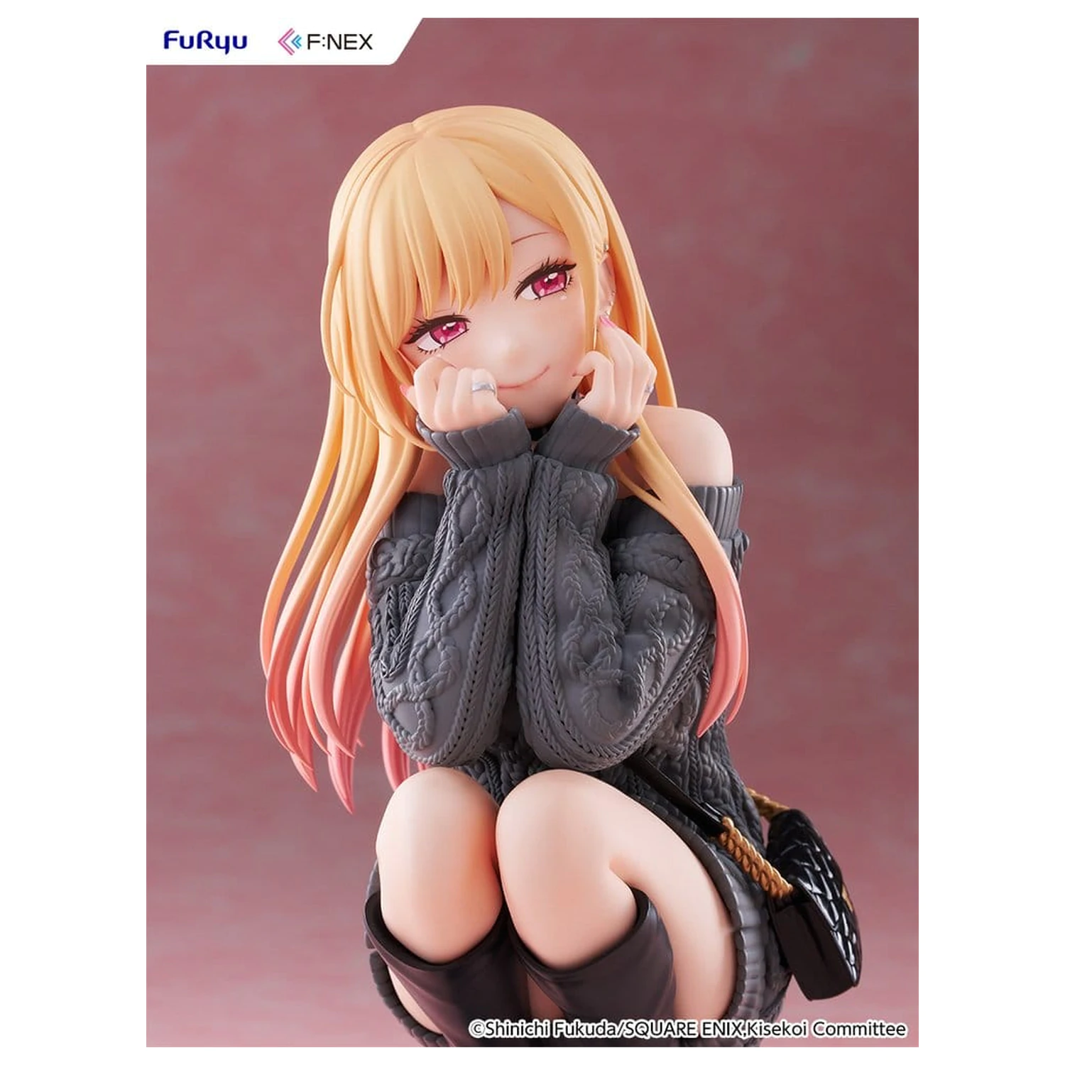 My Dress-Up Darling F:NEX PVC Figurica 1/6 Marin Kitagawa knit Ver. 16 cm fotografija izdelka