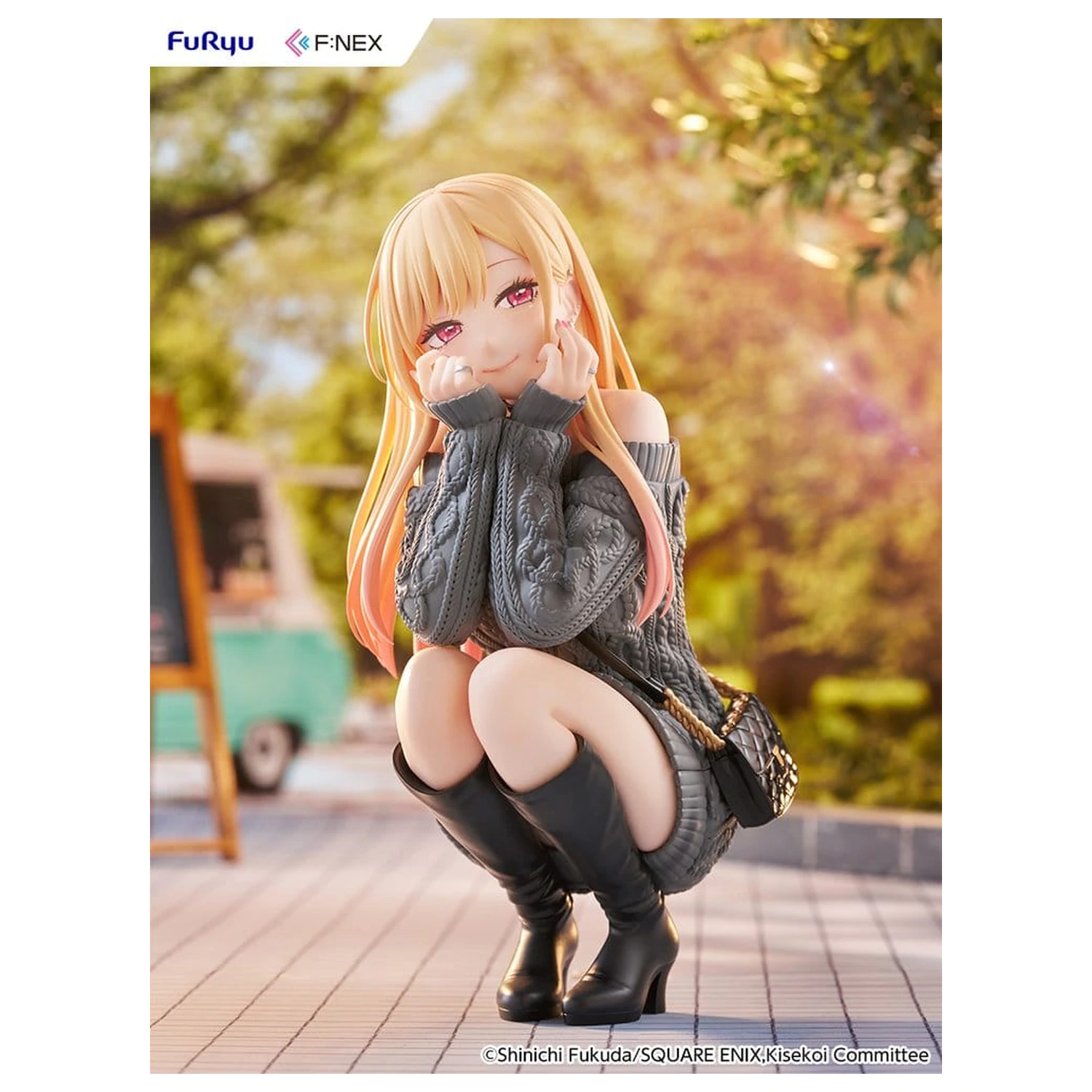 My Dress-Up Darling F:NEX PVC Figurica 1/6 Marin Kitagawa knit Ver. 16 cm fotografija izdelka