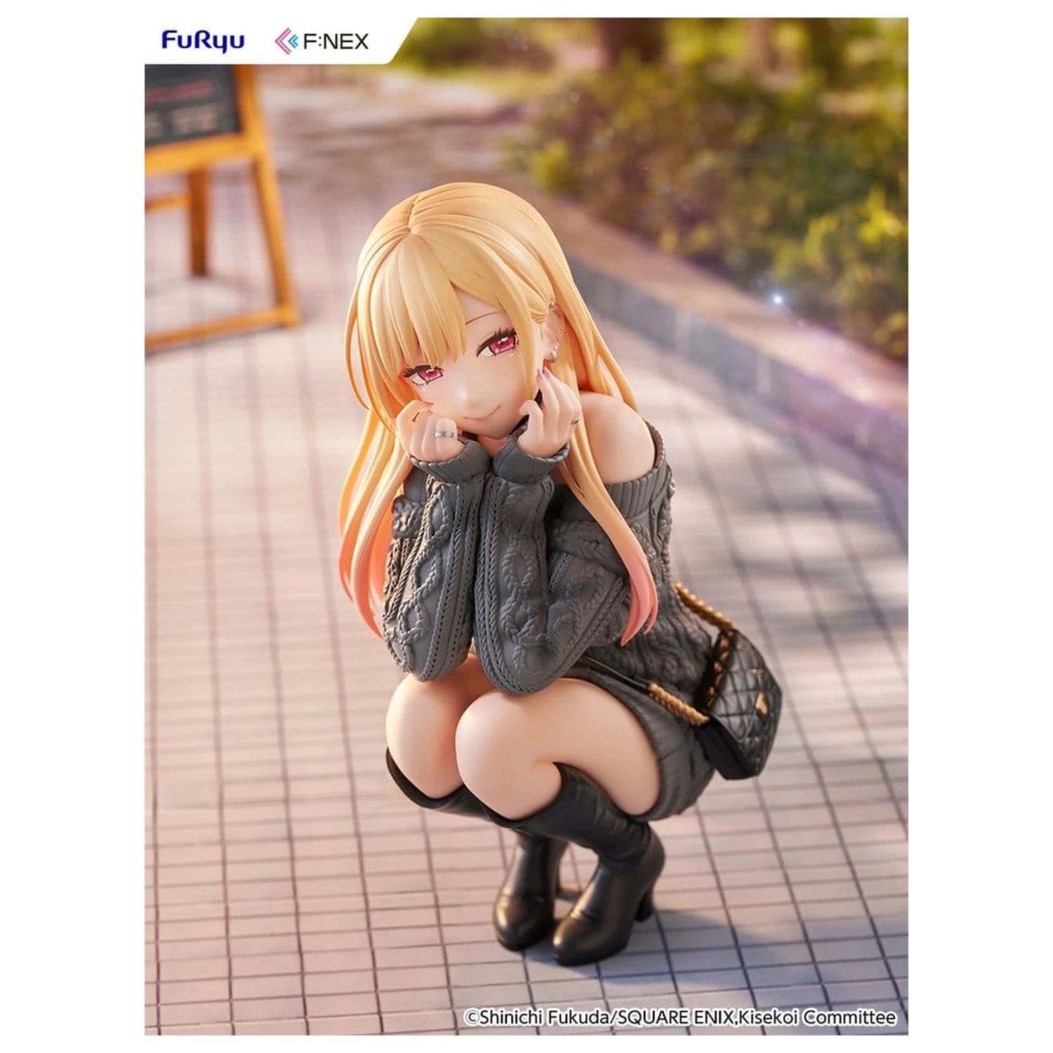 My Dress-Up Darling F:NEX PVC Figurica 1/6 Marin Kitagawa knit Ver. 16 cm fotografija izdelka