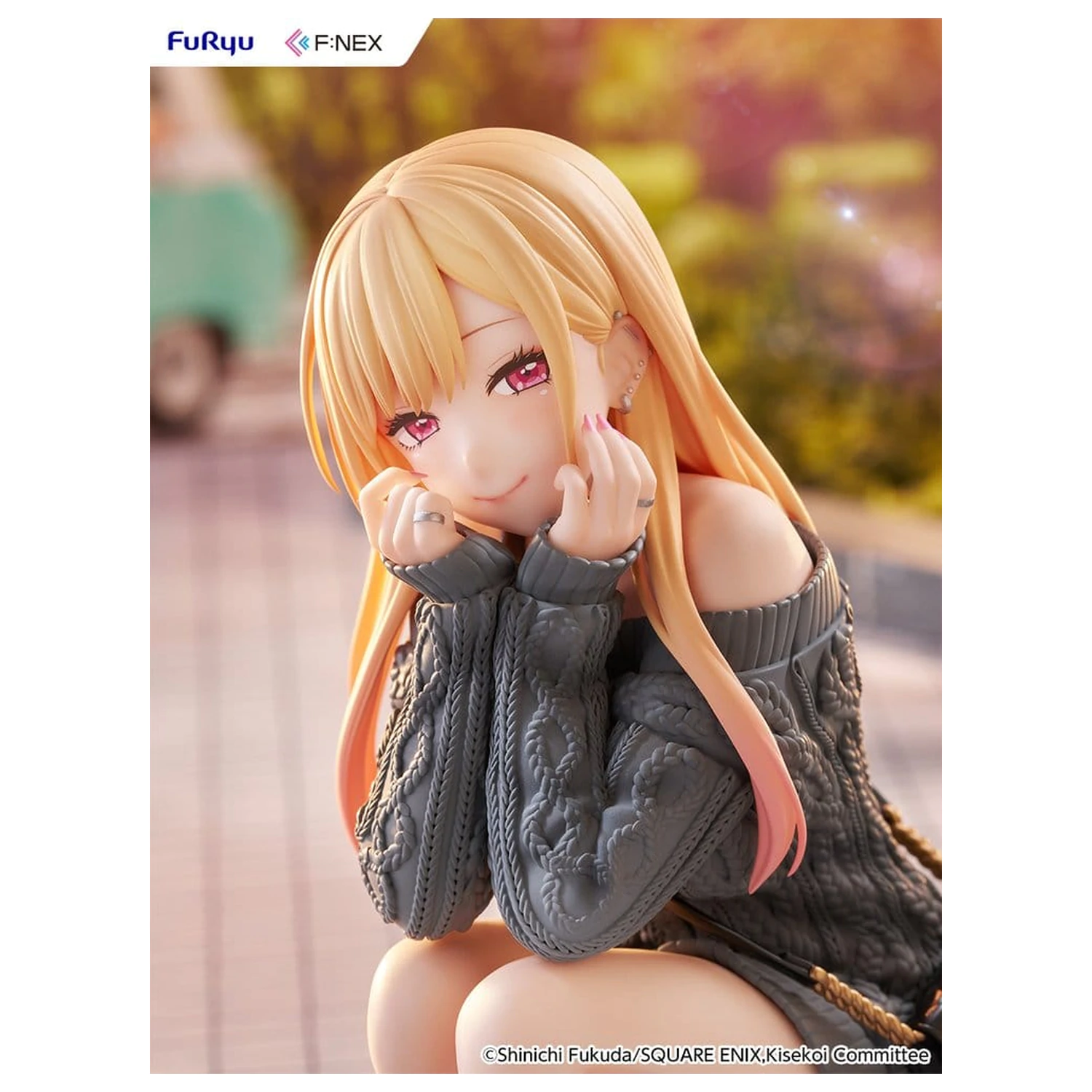 My Dress-Up Darling F:NEX PVC Figurica 1/6 Marin Kitagawa knit Ver. 16 cm fotografija izdelka