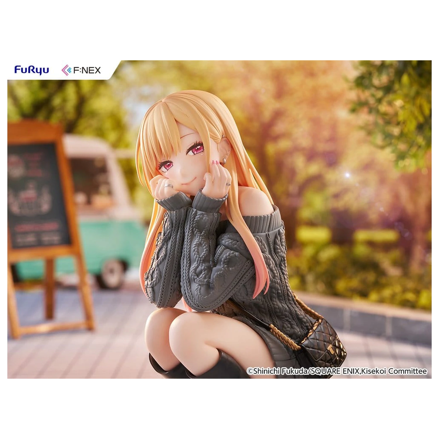 My Dress-Up Darling F:NEX PVC Figurica 1/6 Marin Kitagawa knit Ver. 16 cm fotografija izdelka