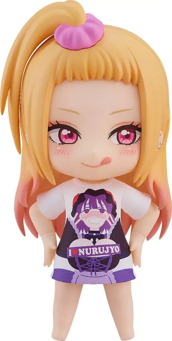 My Dress-Up Darling Nendoroid Akcijska Figura Marin Kitagawa: Slippery Girls Full Graphic T-Shirt Ver. 10 cm fotografija izdelka