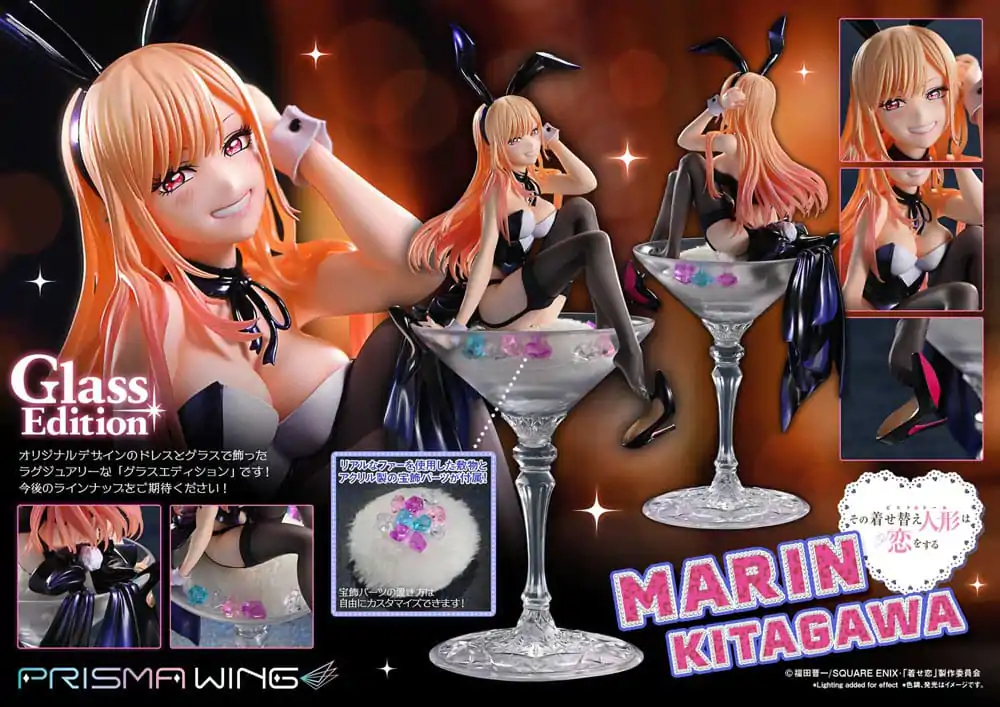 My Dress-Up Darling Prisma Wing PVC kip 1/7 Marin Kitagawa Glass Edition 29 cm fotografija izdelka