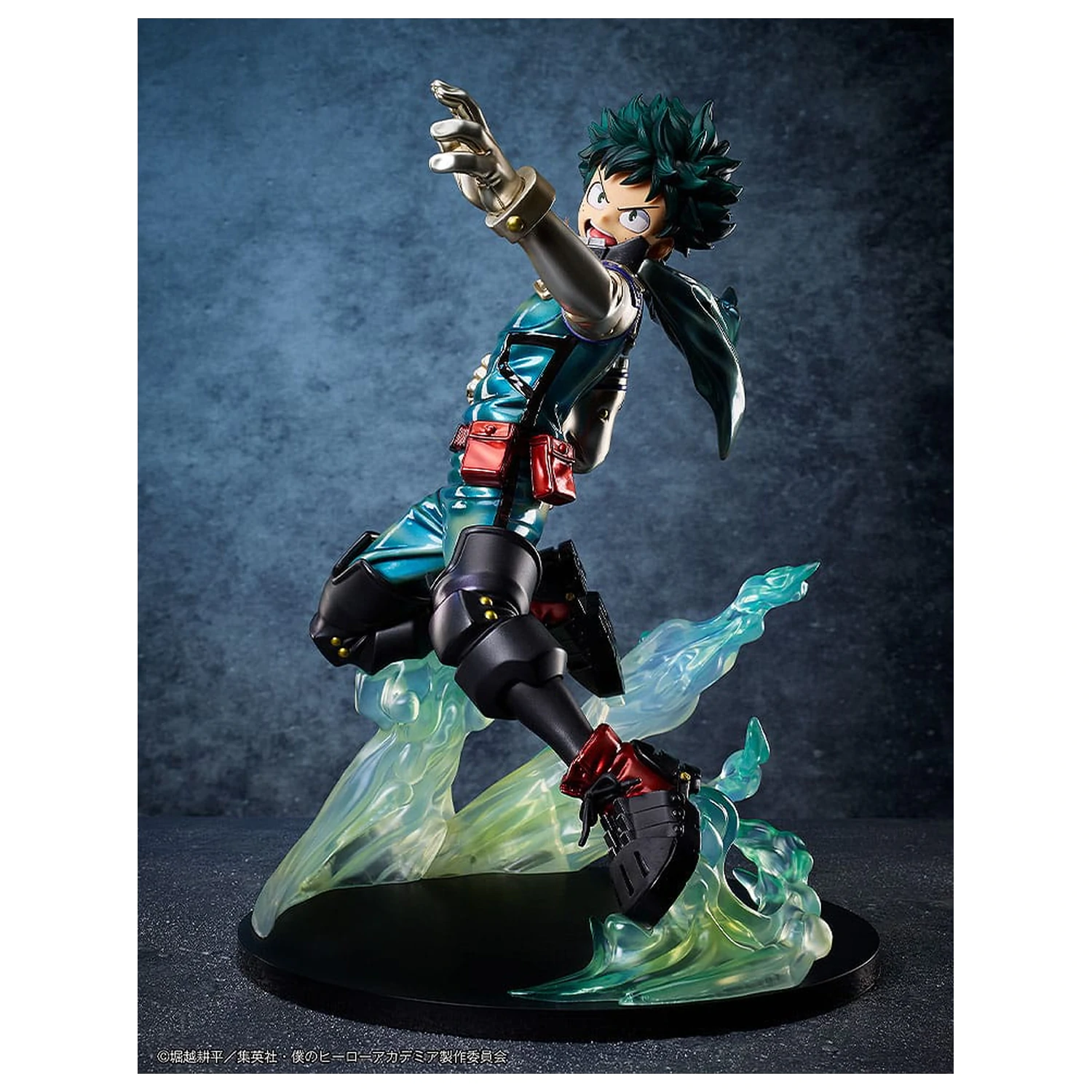 My Hero Academia PVC kip 1/4 Izuku Midoriya: Metallic Ver. 35 cm fotografija izdelka