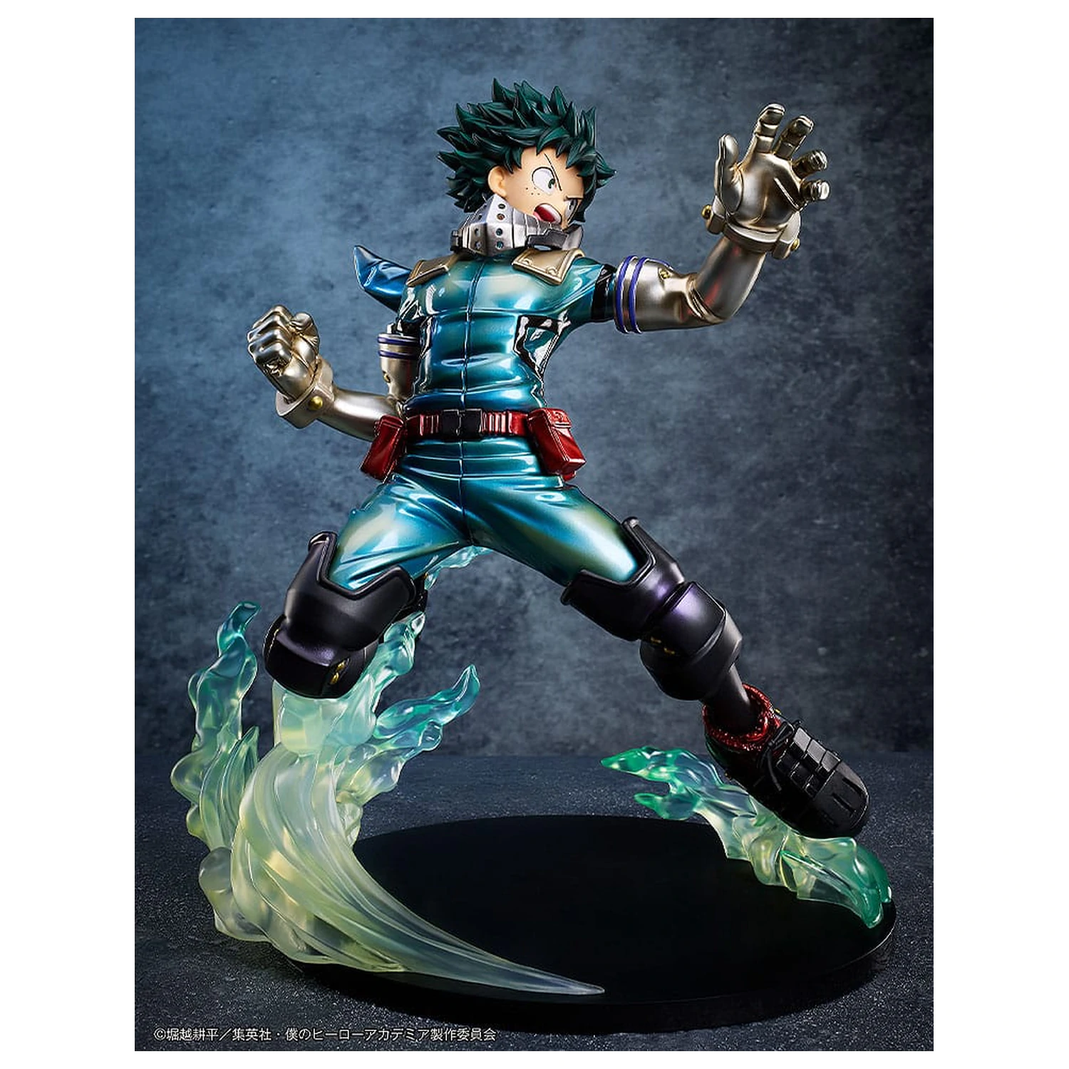 My Hero Academia PVC kip 1/4 Izuku Midoriya: Metallic Ver. 35 cm fotografija izdelka