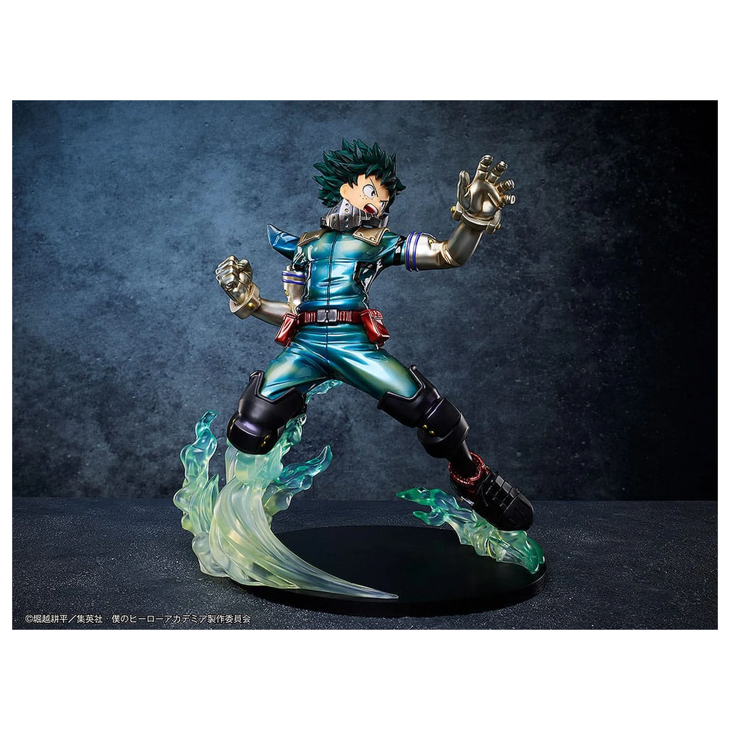 My Hero Academia PVC kip 1/4 Izuku Midoriya: Metallic Ver. 35 cm fotografija izdelka