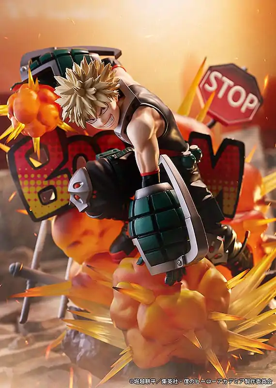 My Hero Academia PVC Kip 1/7 Katsuki Bakugo: Great Explosion Murder God Dynamight 25 cm fotografija izdelka