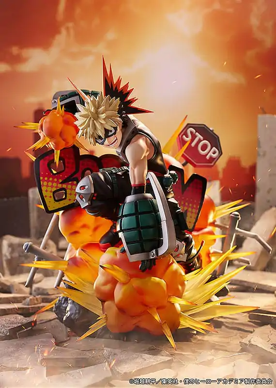 My Hero Academia PVC Kip 1/7 Katsuki Bakugo: Great Explosion Murder God Dynamight 25 cm fotografija izdelka