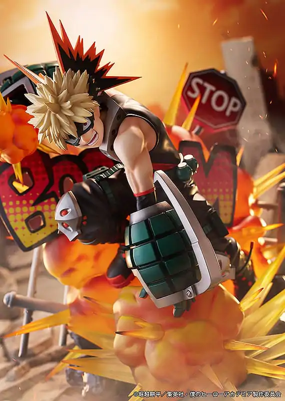 My Hero Academia PVC Kip 1/7 Katsuki Bakugo: Great Explosion Murder God Dynamight 25 cm fotografija izdelka