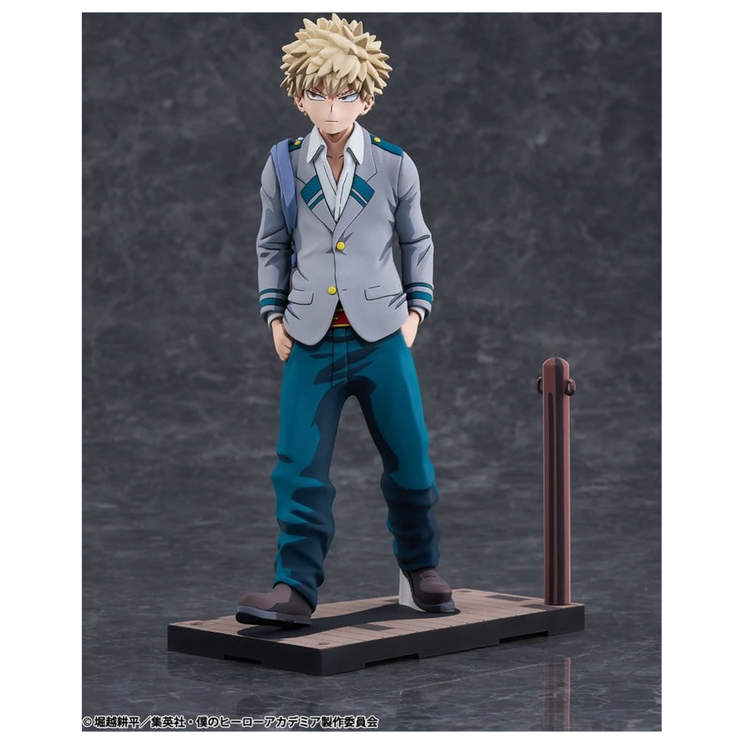 My Hero Academia PVC figura 1/8 Katsuki Bakugo U.A. srednješolska uniforma 2Dimensioning verzija 23 cm fotografija izdelka