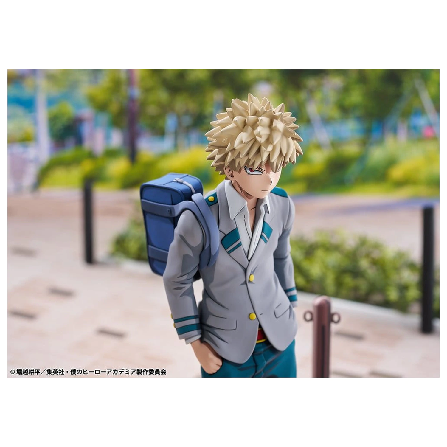 My Hero Academia PVC figura 1/8 Katsuki Bakugo U.A. srednješolska uniforma 2Dimensioning verzija 23 cm fotografija izdelka