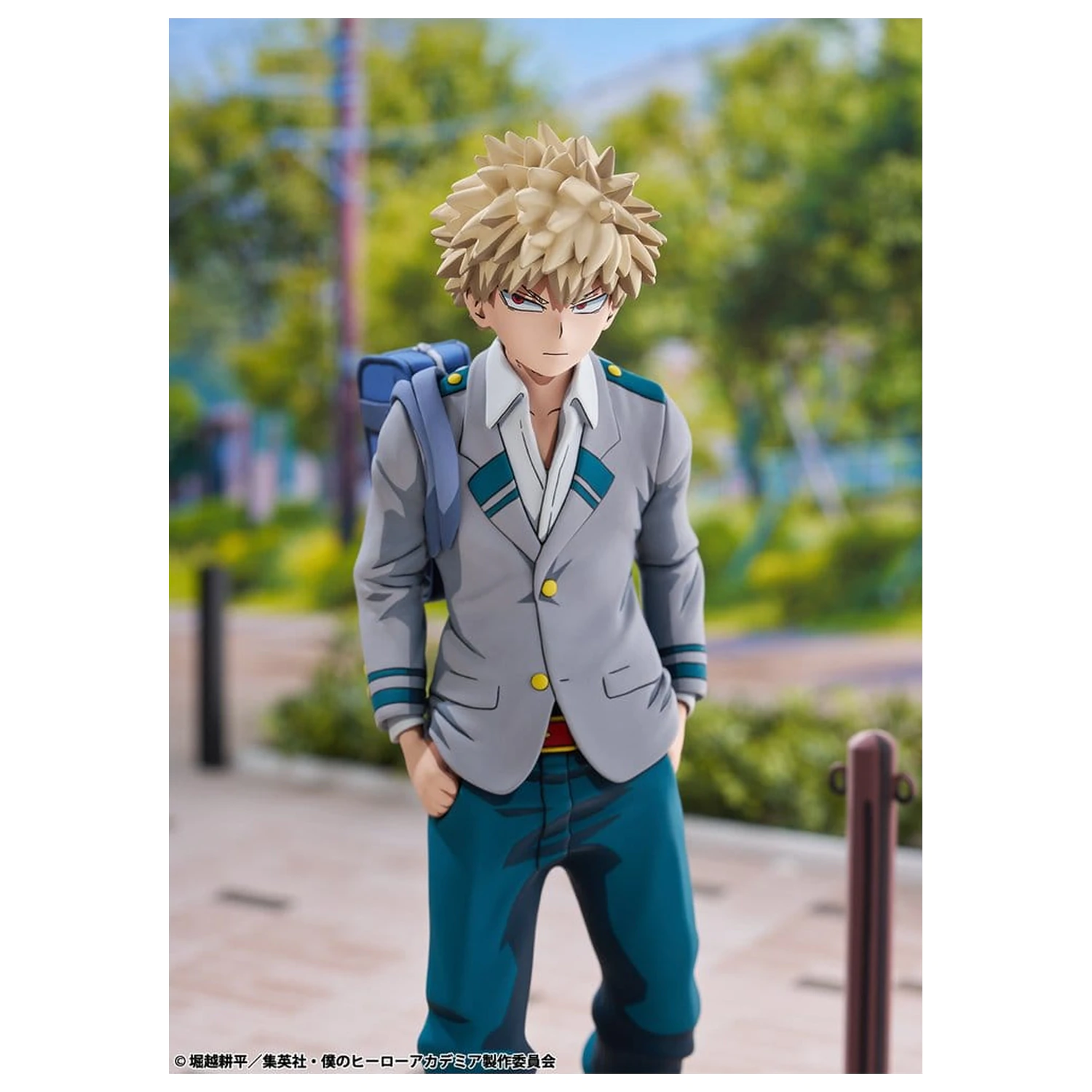 My Hero Academia PVC figura 1/8 Katsuki Bakugo U.A. srednješolska uniforma 2Dimensioning verzija 23 cm fotografija izdelka