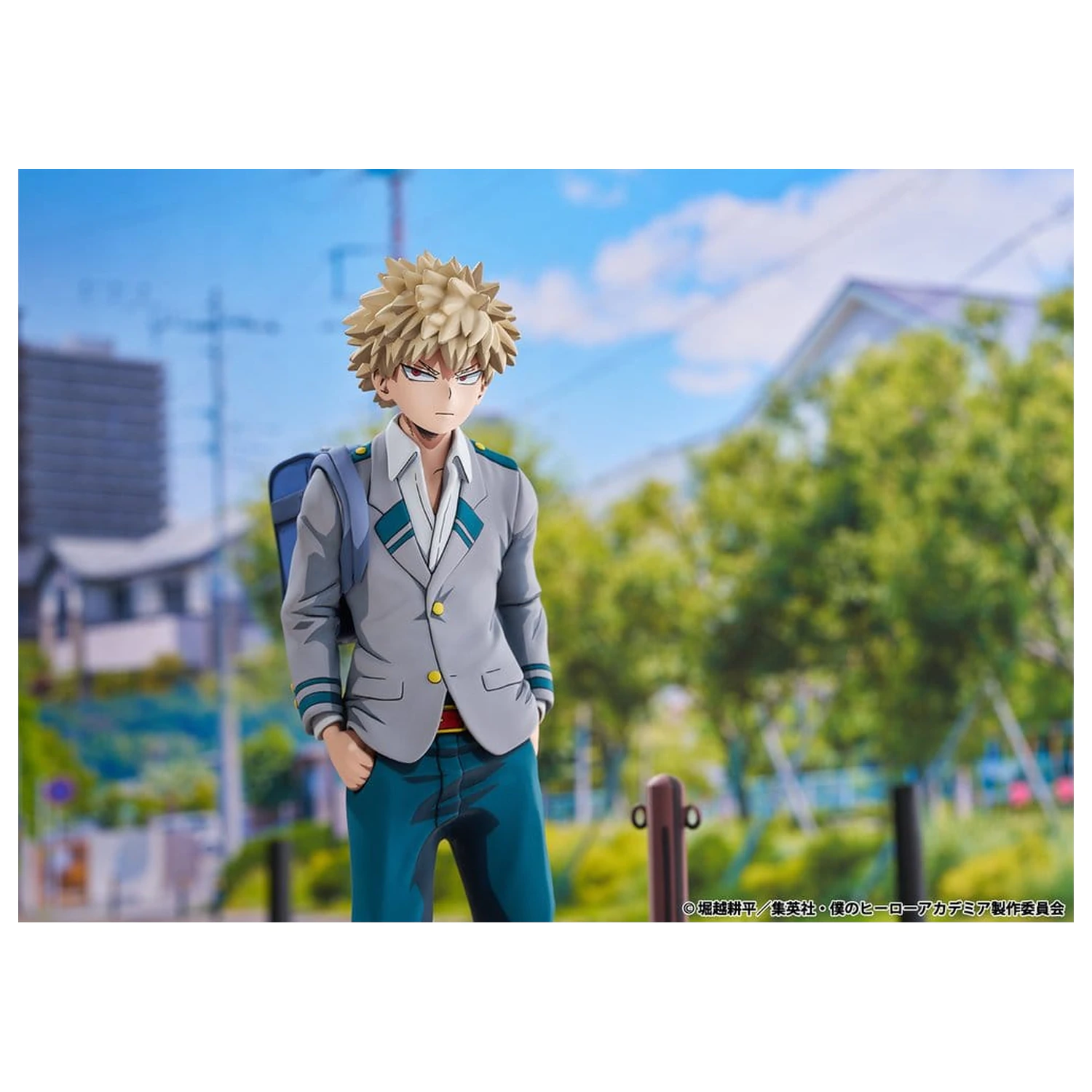 My Hero Academia PVC figura 1/8 Katsuki Bakugo U.A. srednješolska uniforma 2Dimensioning verzija 23 cm fotografija izdelka