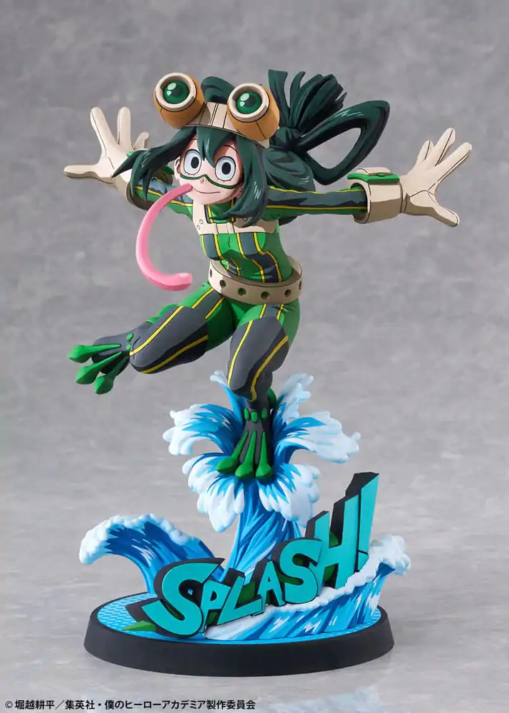 My Hero Academia PVC Kip 1/8 Tsuyu Asui Hero Suit 2D Ver. 20 cm fotografija izdelka