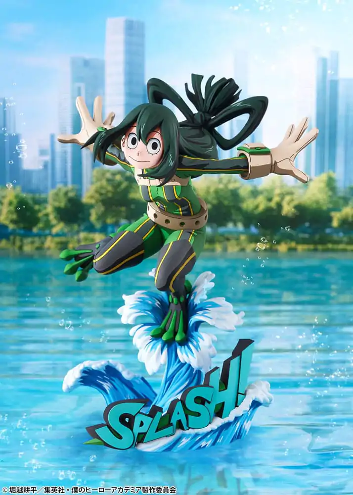 My Hero Academia PVC Kip 1/8 Tsuyu Asui Hero Suit 2D Ver. 20 cm fotografija izdelka