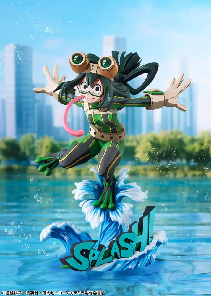 My Hero Academia PVC Kip 1/8 Tsuyu Asui Hero Suit 2D Ver. 20 cm fotografija izdelka